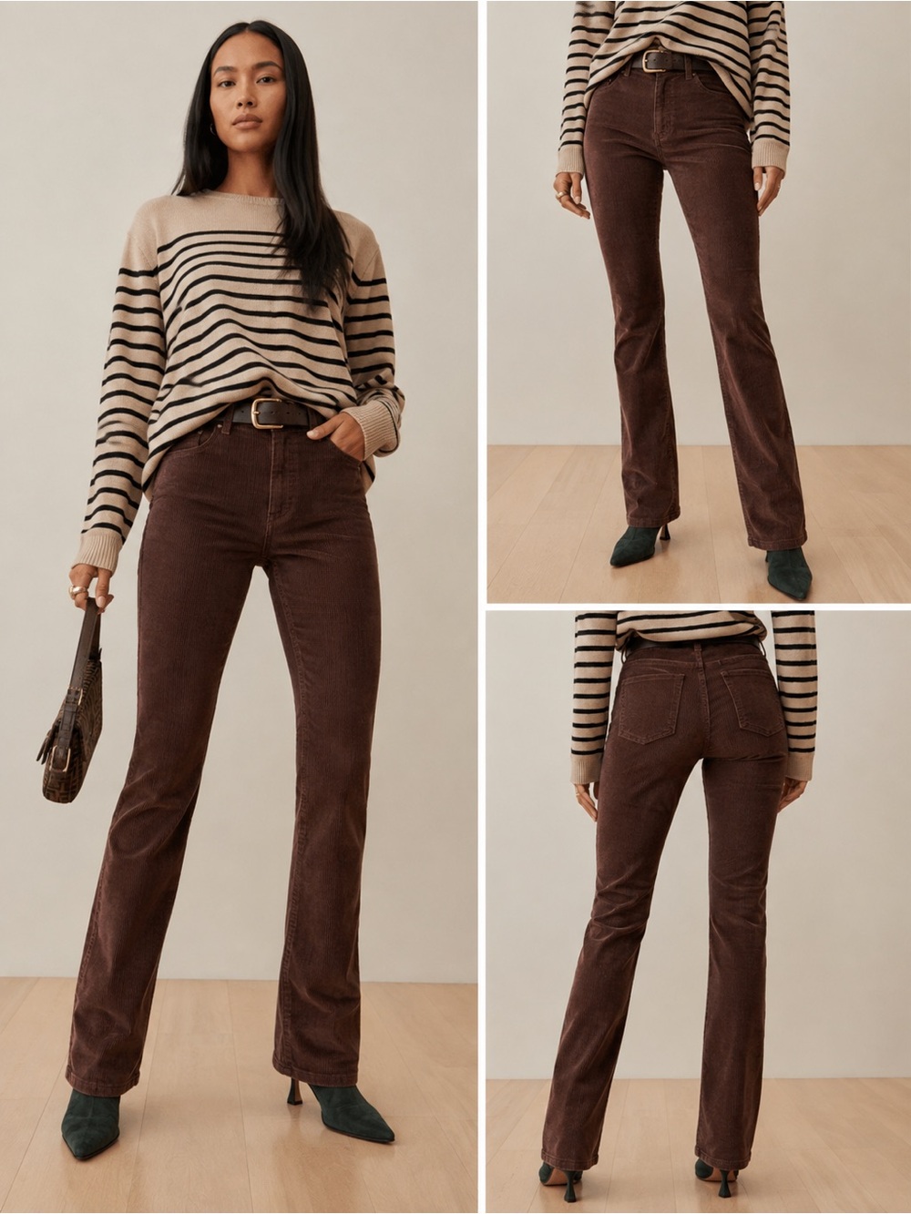 Reformation Peyton Brown High Rise